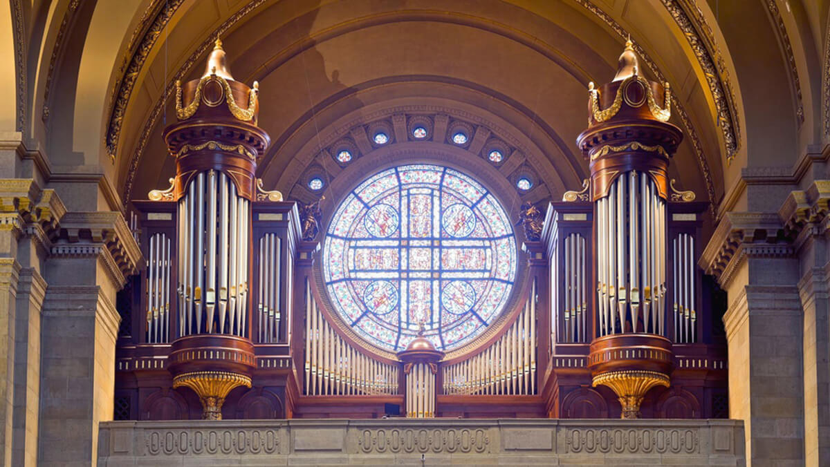 Organ case for the Cathedral of St. Paul, Minnesota