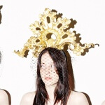 The hats "Anna", "Dello" and "Russo" are modeled here by British actress Andrea Riseborough.