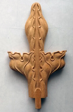 Gothic finial woodcarving by Agrell Architectural Carving