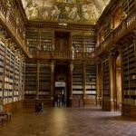 The Philosophical Hall at Strahov Monastery in Prague